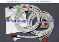 ชิ้นส่วนอุปกรณ์การแพทย์  ECG Leadwire / Cables M1625A REF 989803104521