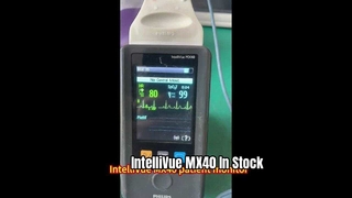 จอภาพผู้ป่วย IntelliVue MX40 มีชิ้นส่วนทางการแพทย์ในสต็อก