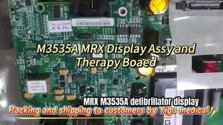จอแสดงผลชิ้นส่วนเครื่องกระตุ้นหัวใจ MRX M3535A พร้อมแผงควบคุม