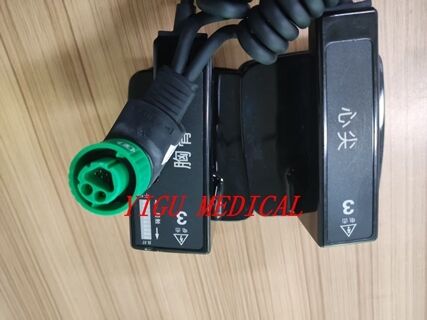 Black Color M4746A Model Defibrillator Paddle in Good Condition for HeartStart XL Defibrillator