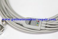อุปกรณ์เสริมทางการแพทย์อุปกรณ์เสริม ZOLL ECG CABLE 3LD IEC SHAPS REF 8000-0026